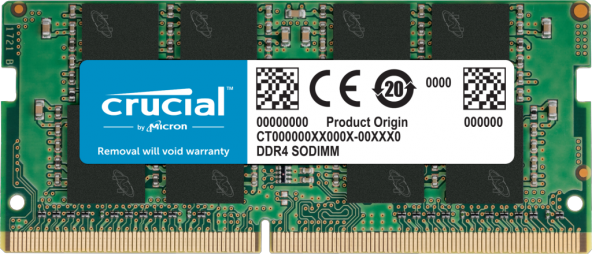 Crucial NTB CT8G4SFRA32A 8 GB DDR4 3200 MHz CL22 Notebook Ram