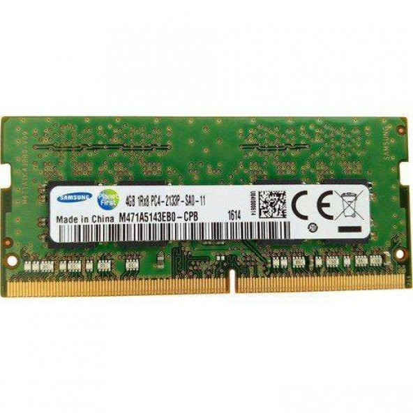 Samsung M471A5143EB0-CPB 4 GB DDR4 2133 MHz CL15 Notebook Ram
