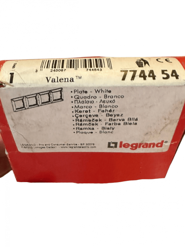 Legrand Valena 774454 4Lü Çerçeve Beyaz - 2