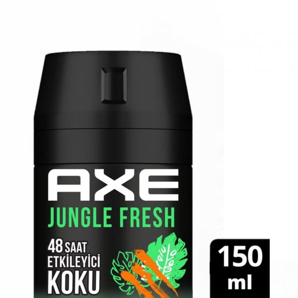 Axe Jungle Fresh Erkek Sprey Deodorant 150ML