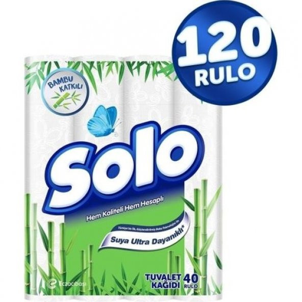 Solo Bambu Katkılı 120li Tuvalet Kağıdı