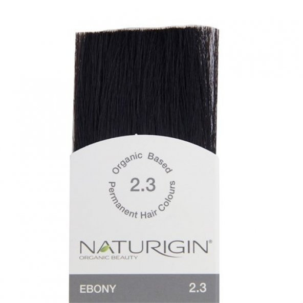 Naturigin Organik İçerikli Saç Boyası Ebony Siyah 2.3