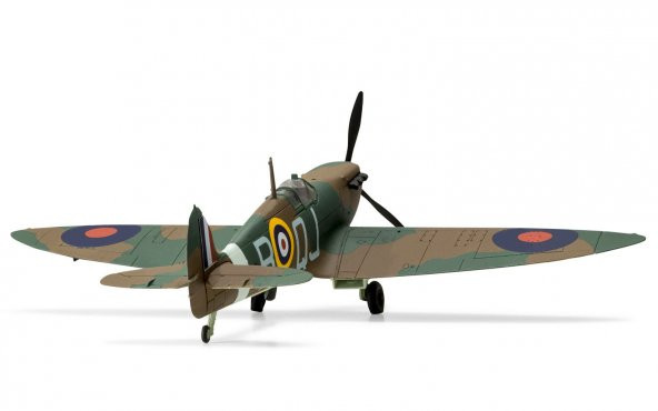 Airfix Sıpermarine Spitfire Mkla 1:72 Plastik Maket  Yapıştırıcı Fırça Boya Dahil - 4