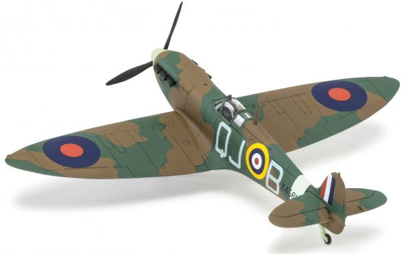 Airfix Sıpermarine Spitfire Mkla 1:72 Plastik Maket  Yapıştırıcı Fırça Boya Dahil - 5