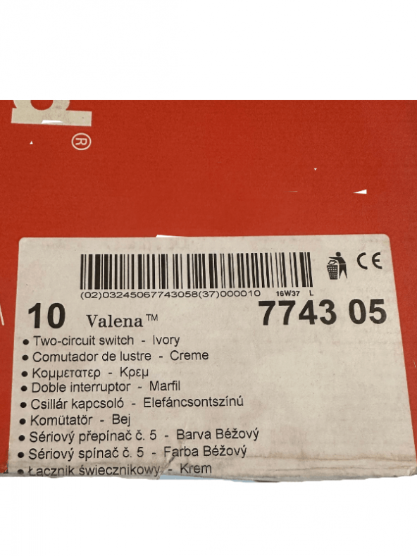 Legrand Valena 774305 Komütatör Krem (Bej) (Çerçeve Dahil) (3 Adet) - 3