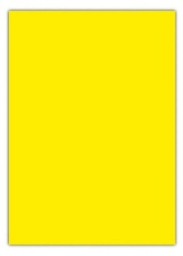 sarı  fon kartonu 10 Adet 50X70 cm