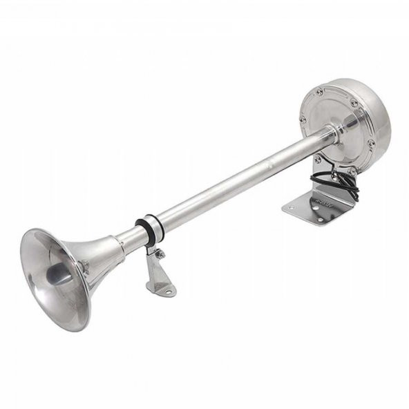 Krom Trompet Korna Tekli 12V 40 cm