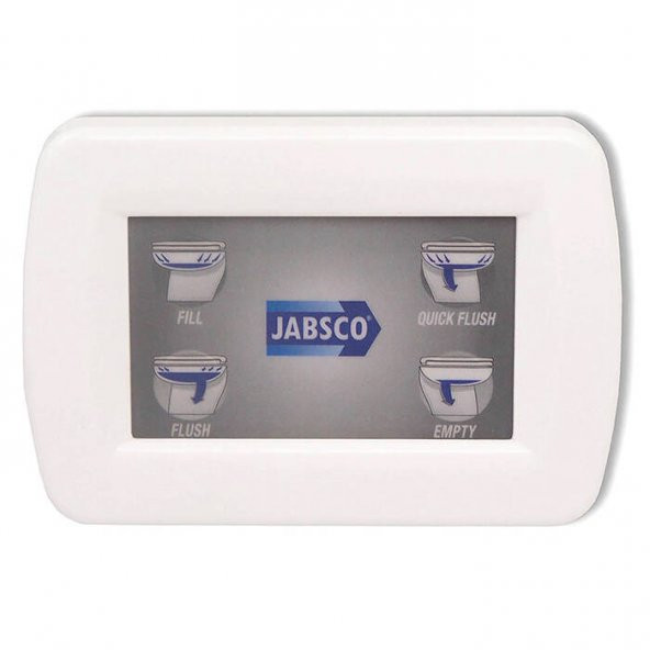 Jabsco Deluxe Flush 58280-1012 WC 12V - 3