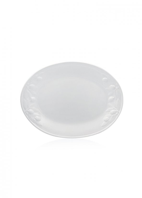 The Mia GRD0002 Grande Servis Tabağı Beyaz 40 Cm - 2