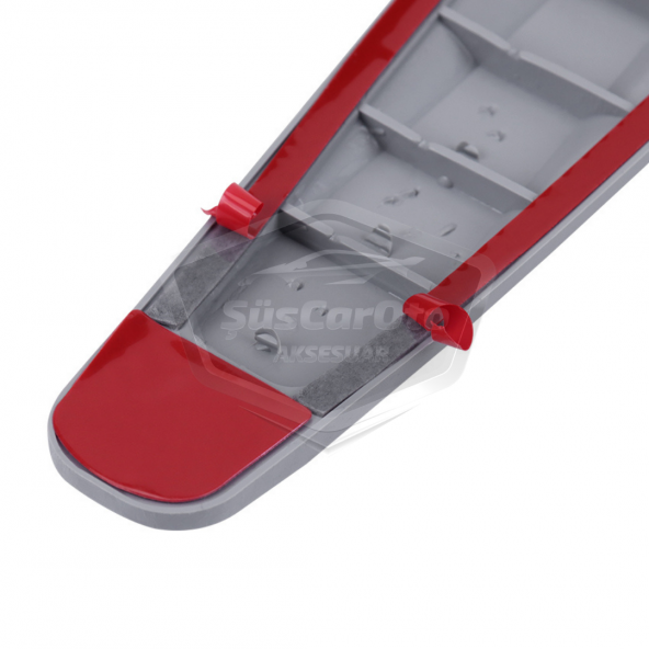 5D Esnek Tampon Koruma Bandı Tampon Koruyucu Şerit Yumuşak Bant 2 li Paket Gri Karbon - 6