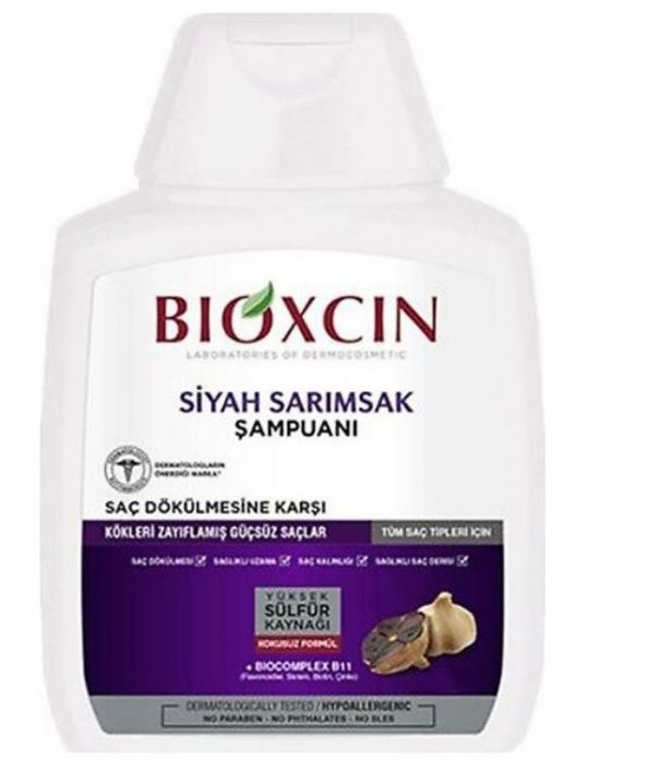 Bioxcin Siyah Sarımsak Şampuan 100 ml