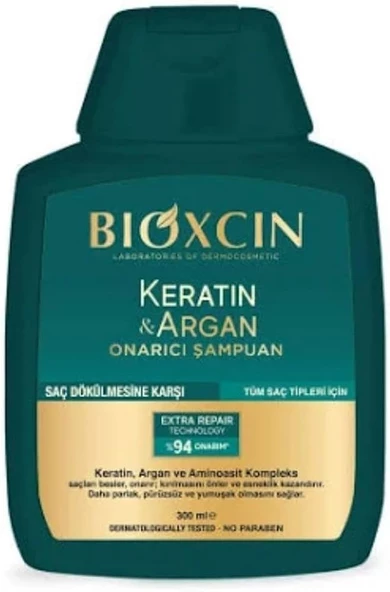 Bioxcin Keratin & Argan Onarıcı Şampuan 100 ml