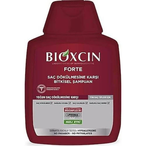 Bioxcin Forte Saç Dökülmesine Karşı Bitkisel Şampuan 100 ml