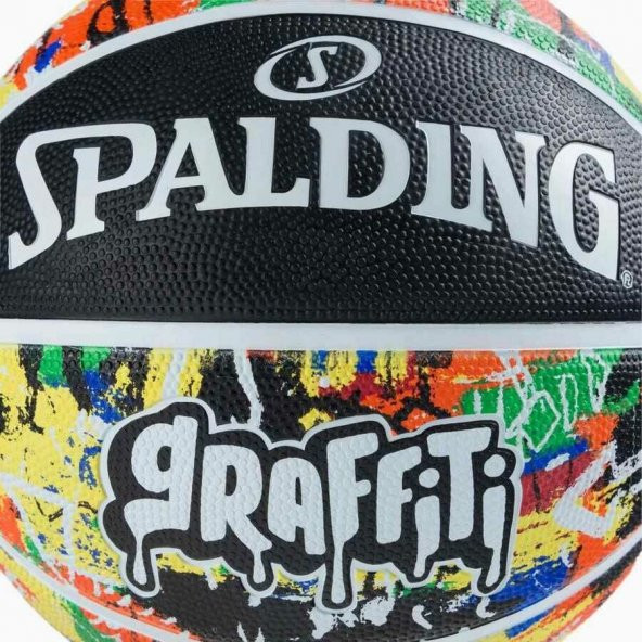 Spalding Rainbow Graffiti SZ7 2021 Basket Topu 84372Z - 4