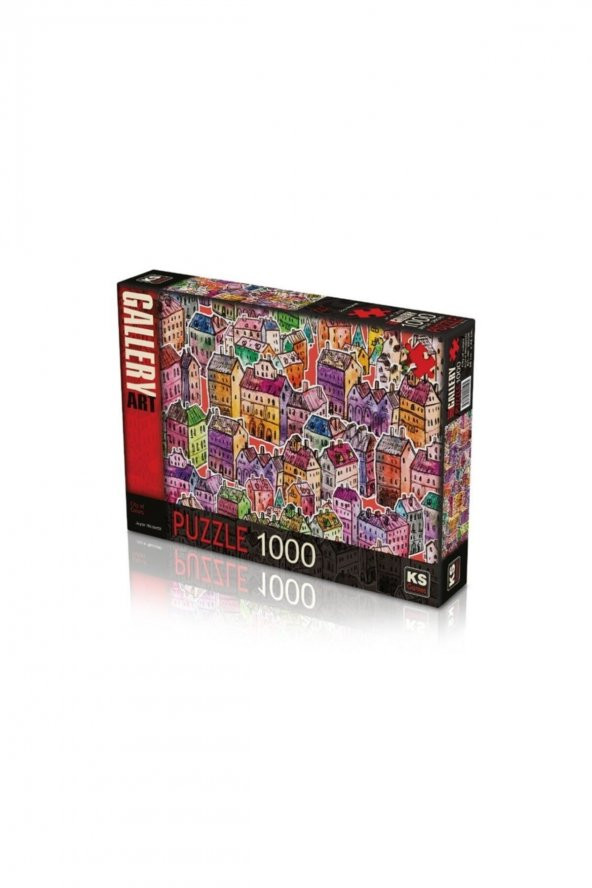 KS GAMES City Of Colors 1000 Parça Puzzle