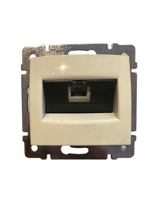 Legrand Valena 774438-V2 RJ11 Tekli Telefon Prizi Beyaz (Çerçeve Dahil)