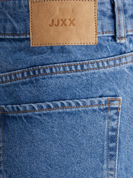 JJXX Bayan Mom Jean Rahat Kesim Kot Pantolon 12203987 - 5