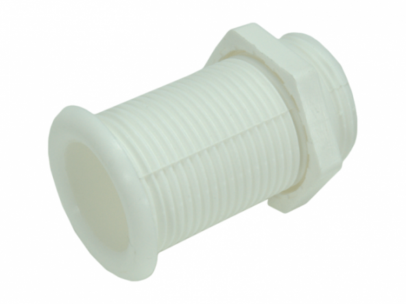 Plastik Tahliye Borusu, Ø25mm, Boy: 62mm