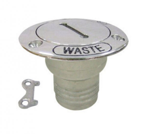 Pis Su Çıkış Ağzı - Ø 38mm, Paslanmaz Çelik ürün görseli 1