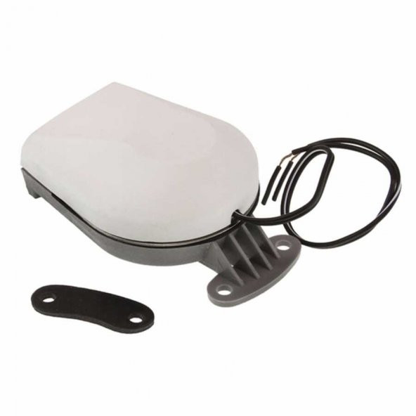 Tekli Kompakt Beyaz Korna 12V - Resim 2