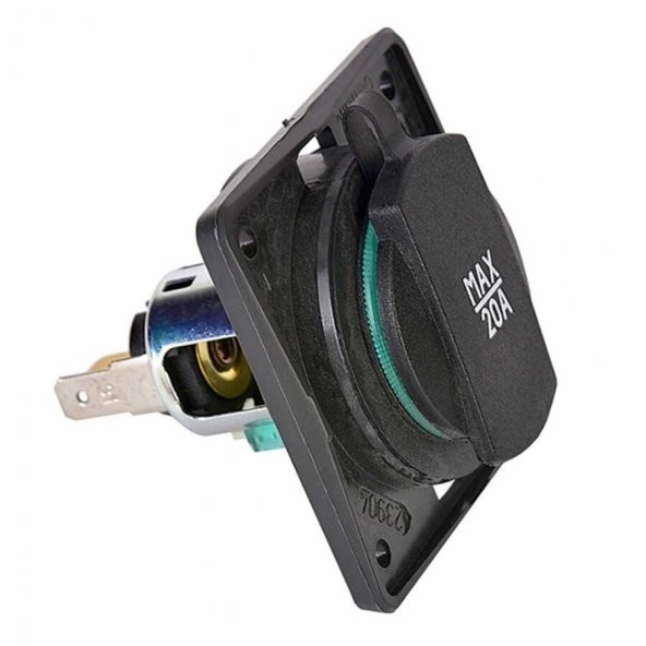 Berker Çakmak Prizi 56x56 mm - Resim 3