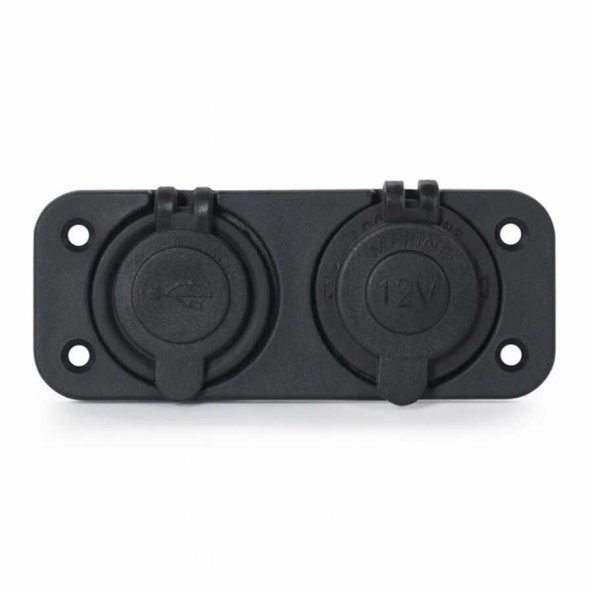 Marin Tip USB ve 12V Çakmak Şarj Soketi - 2