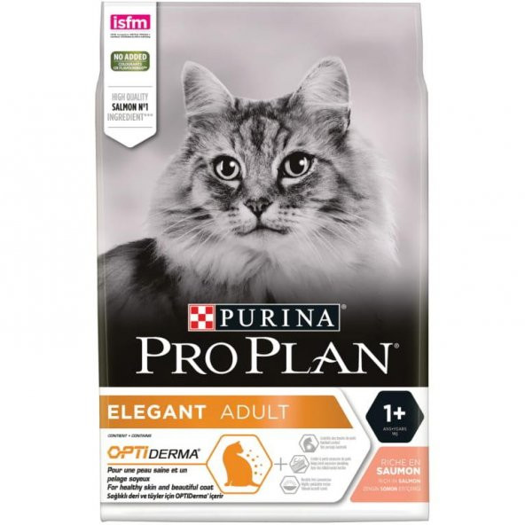 Proplan Elegant Somonlu Yetişkin Kedi Maması 3 Kg