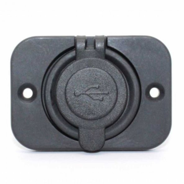 Su Geçirmez Kapaklı Çiftli USB Şarj Çakmak Soketi 12-24V - 3