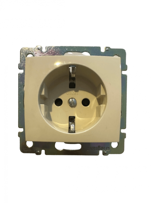 Legrand Valena 774320 Çoçuk Korumalı Topraklı Priz Krem (Bej) (Çerçeve Dahil) (3 Adet)