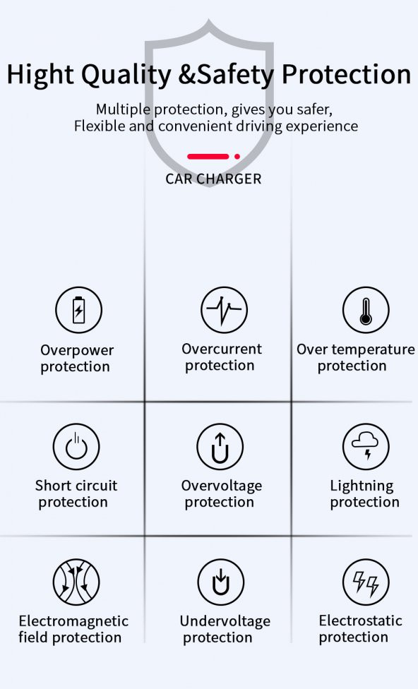 Multimedia araç kit type-c uzun model / ICCA107 - Resim 3