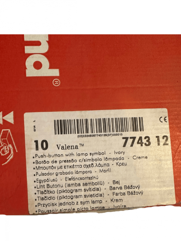 Legrand Valena 774312 Zil (Zil Simgeli) Krem (Bej) (Çerçeve Dahil) (3 Adet) - 4