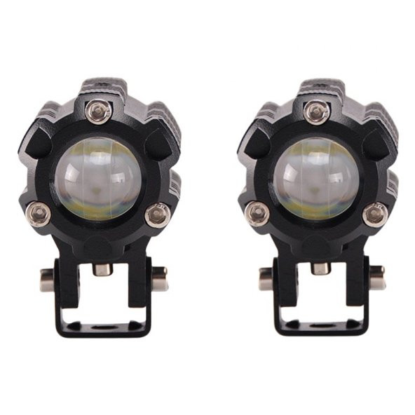 Offroad sis lambası beyaz-sarı (6.5 cm x 4.5cm 6.5cm  )  10w 12-80v set / LASS347 ürün görseli 1