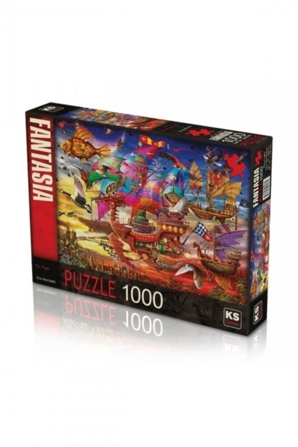 KS GAMES 20571 Ks The Flight 1000 Parça Puzzle