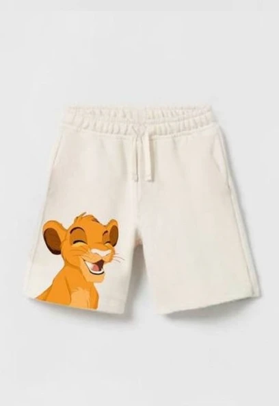 livaliva 4610 %100 Pamuklu Erkek Çocuk Baskılı Şort Takım - Resim 2