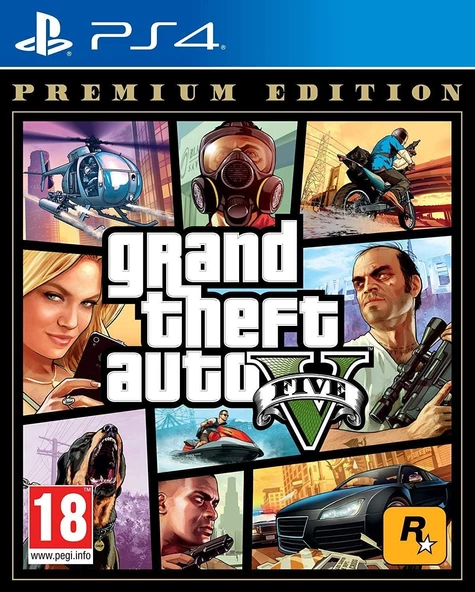 Gta 5  Premium Edition Ps4 Oyun