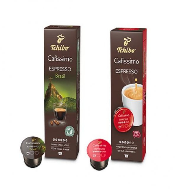 Cafissimo Espresso Brasil & Espresso Elegant 10lu Kapsül Kahve