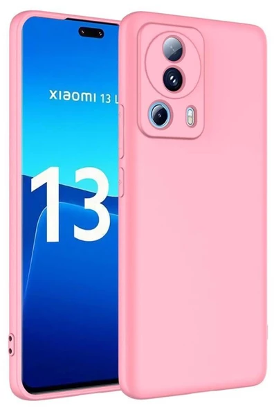 Xiaomi Mi 13 Lite Kılıf Lansman Tasarım İç Yüzeyi Kadife Silikon - 2