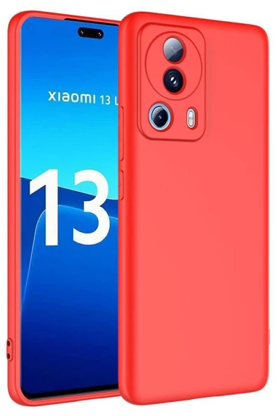 Xiaomi Mi 13 Lite Kılıf Lansman Tasarım İç Yüzeyi Kadife Silikon - 4