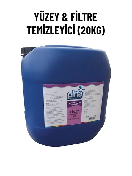 PİNA HAVUZ YÜZEY & FİLTRE TEMİZLEYİCİ (20KG) HAVUZ KİMYASALI