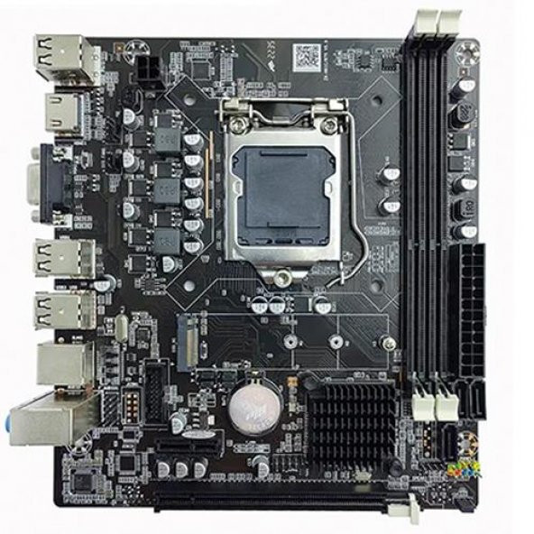 Izoly H81 Sata Ddr3 1600MHz Usb 2.0 Vga Hdmi Ses Lan 1150P 4.Gen Kutusuz Anakart