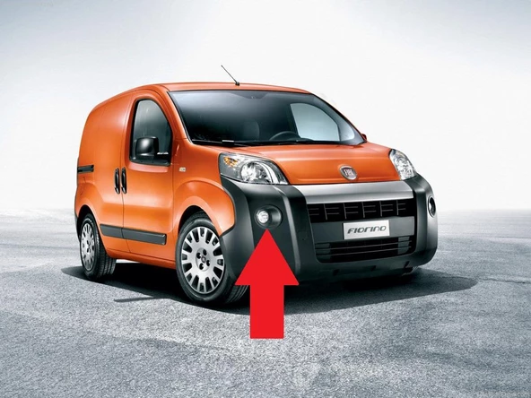 Fiat Fiorino 2008-2013 Sağ Sis Far Çerçeve Kapağı 735462202 - 2