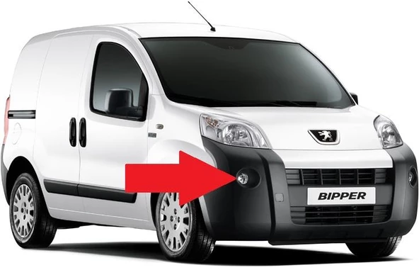 Peugeot Bipper 2008-2013 Sağ Sis Far Çerçeve Kapağı 735462202 - 2