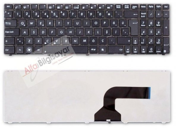 Asus K52F, K52IJ, K52J, K52JT, K52JU,  Klavye, Tuş Takımı, Q-TR  A++