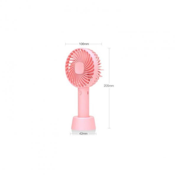 Concord CF15 Taşınabilir Mini Fan Şarjlı Vantilatör - 5