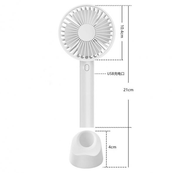Concord CF15 Taşınabilir Mini Fan Şarjlı Vantilatör - 7