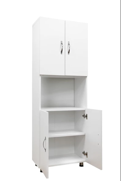 Alesta Life 4 Kapaklı Bölmeli Çok Amaçlı Dolap - 4