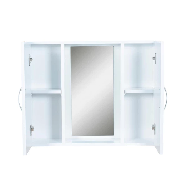 Alesta Life Aynalı Banyo Dolabı Beyaz - 4