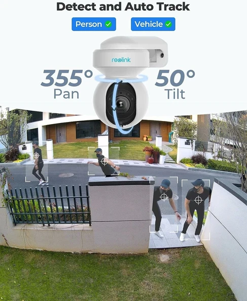 REOLINK E1 Dış Mekan Eklenti WiFi Güvenlik Kamerası - 2