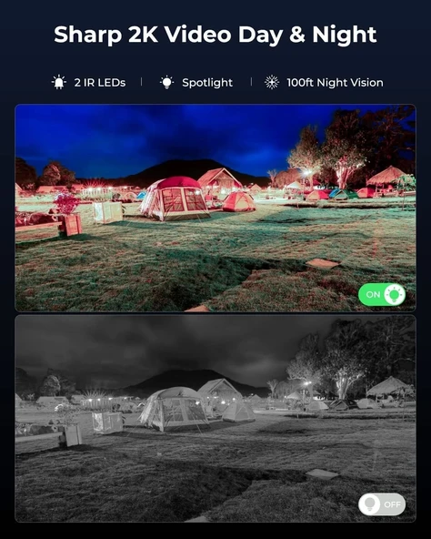 REOLINK 4G Hücresel Güvenlik Kamerası Dış Mekan, WiFi Gerekmez - 4