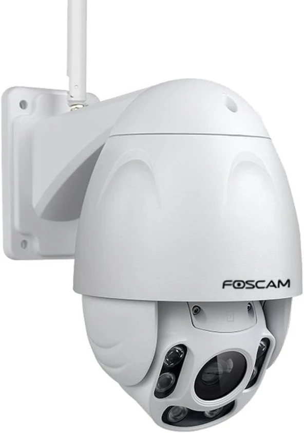 FOSCAM Dış Mekan PTZ (4x Optik Zum) HD 1080P WiFi Güvenlik Kamerası